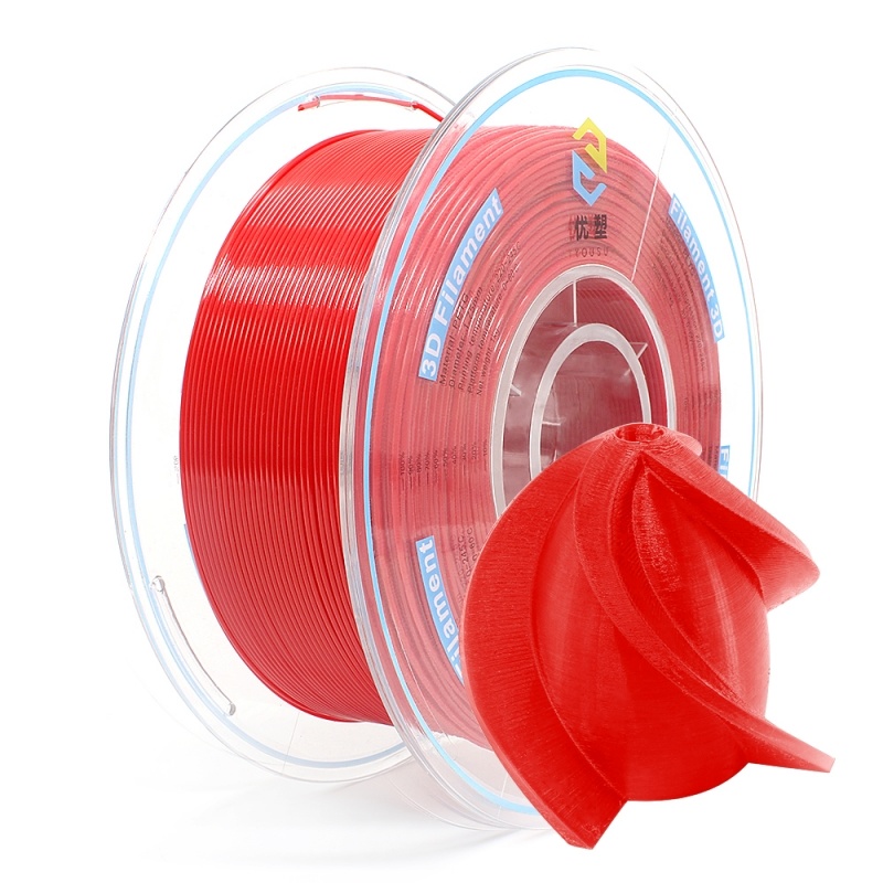
                Factory ODM OEM 3D Printers PETG Filament Specially for Outdoors 3D Red Filaments 1
