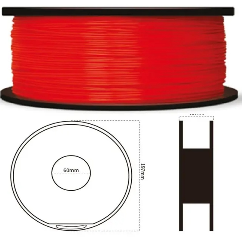 
                High Level 3D Printers PLA+ Filaments Red PLA Plus 1.75mm Filaments
            