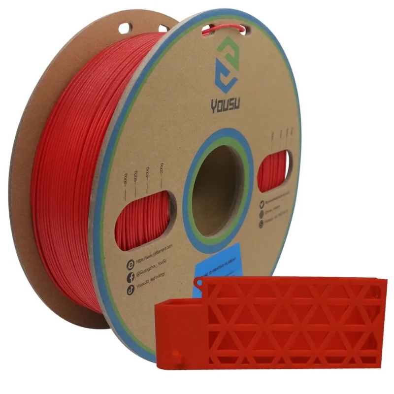 
                Factory Wholesale Red PLA Plus (PLA+) Filament 3D Printer 1.75mm Filament 1kg
     