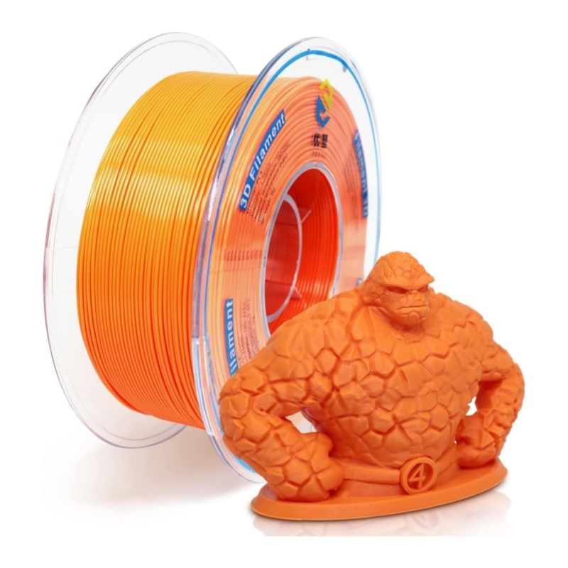 
                Cheap Easy Printing High Reliability 3D Printer Filament Anti-Stringing Orange PLA 