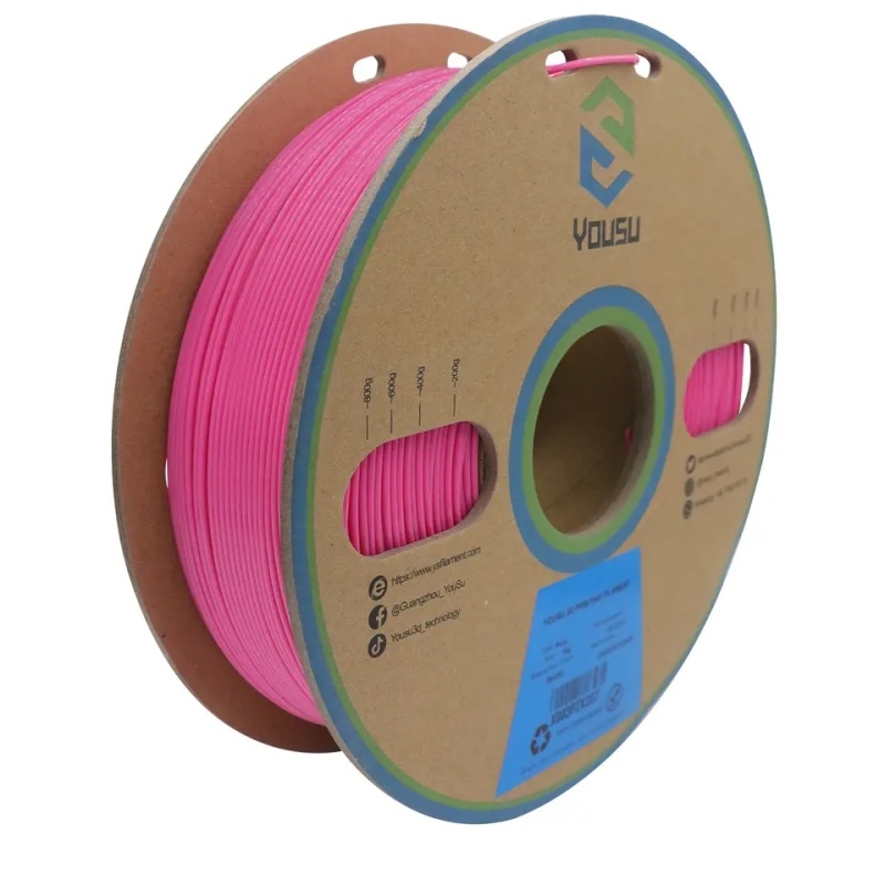 
                Factory Wholesale Pink PLA Filament 1.75mm 3D Printer Filament 1kg
            