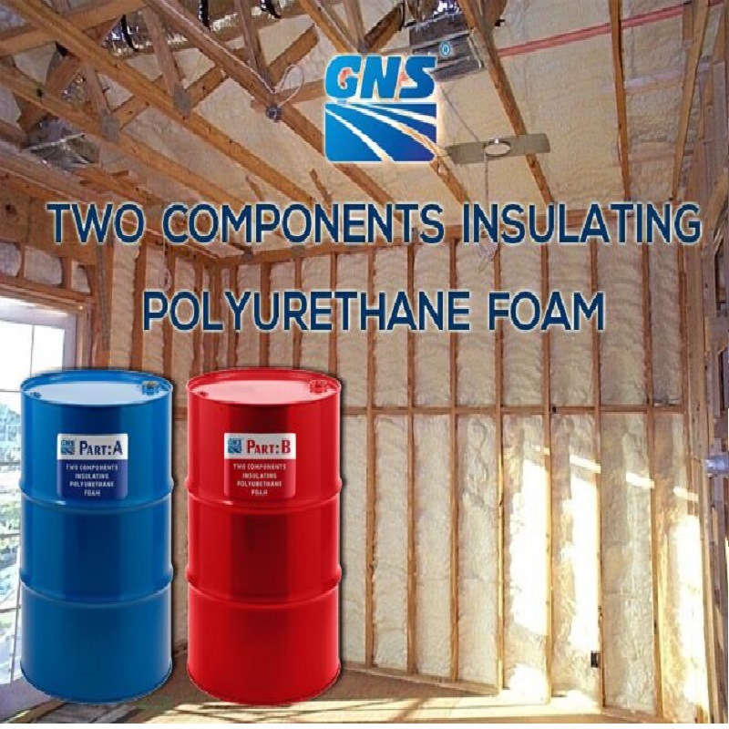 
                Gns Two Component Polyol Mdi Liquid Raw Material Chemical Polyurethane PU Foam for 