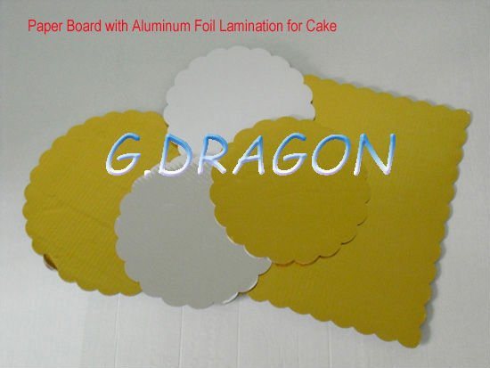 
                Corrugated Sturdy Silver or Gold Cake Boards (GD-PL1007)
            