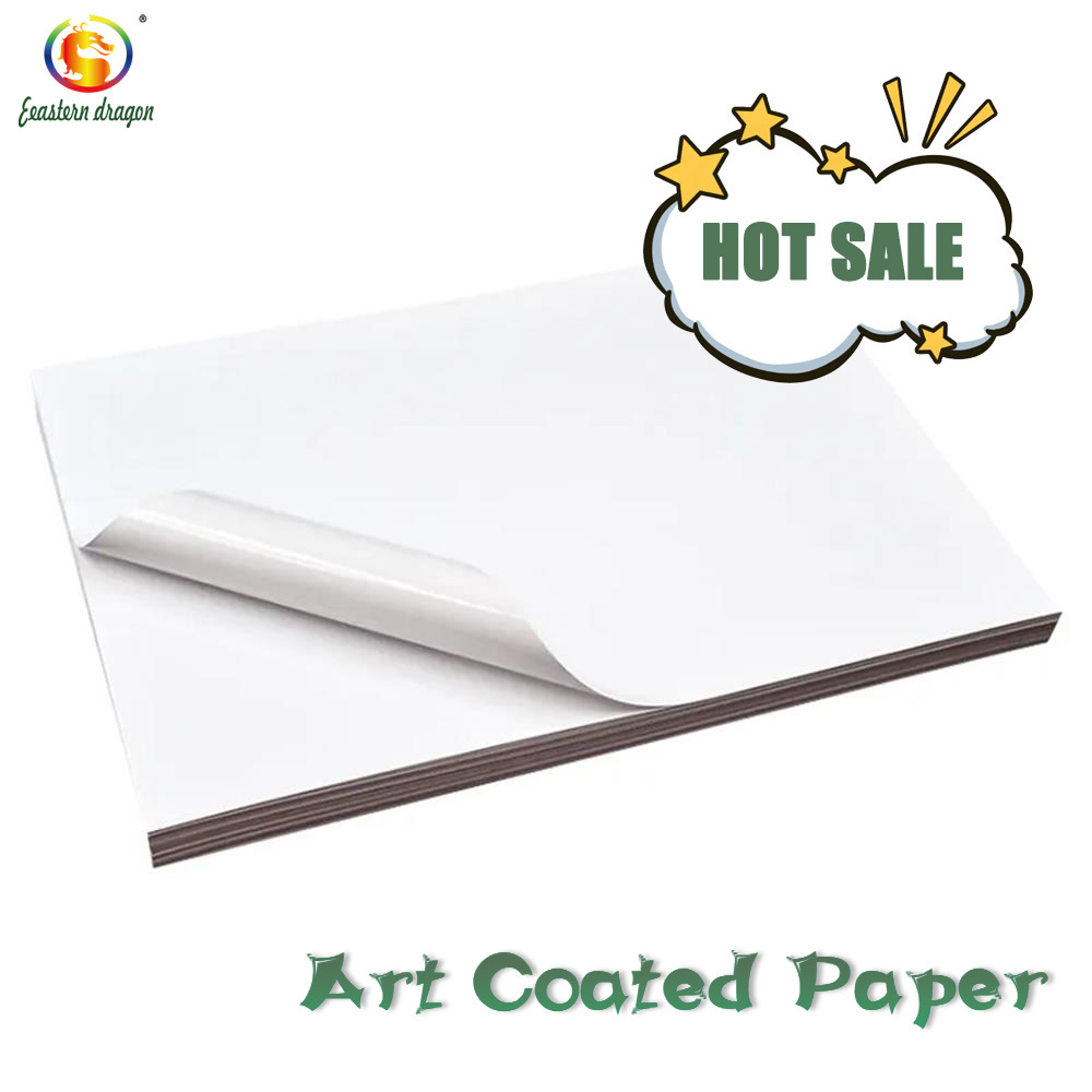
                128GSM Art Coated Paper-Brightness 92%
            