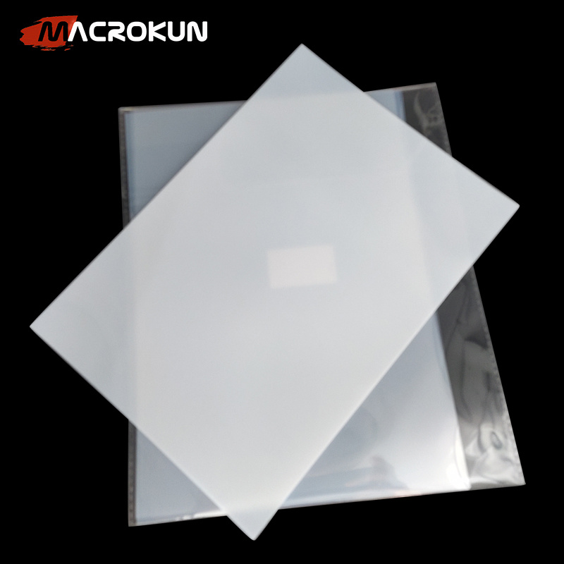 
                Waterproof A3+ Size 100 Sheets Milky Color Pet Inkjet Film with Good Package
      