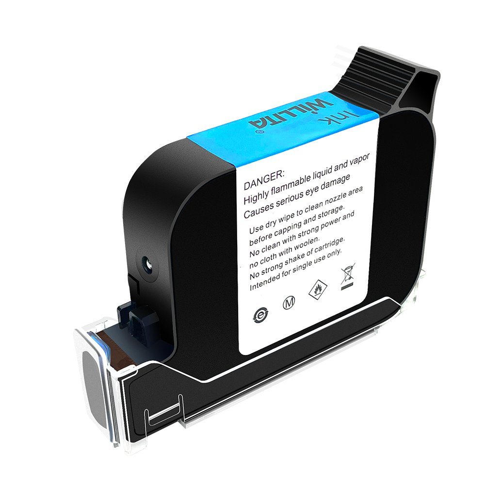 
                2580 Black Fast Dry Solvent Based Ink Cartridge for Coding Printer
            