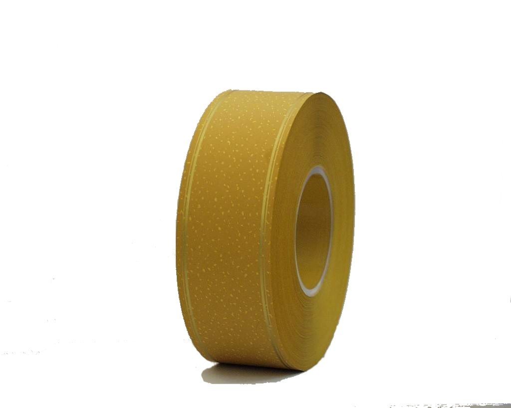 
                Yellow Paper Base Cigarette Cork Tipping Paper with Golden Line
            