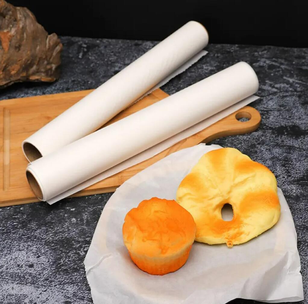 
                Food Grade Factory Wholesale Silicone Greaseproof Paper for Dessert Baking Food Mic