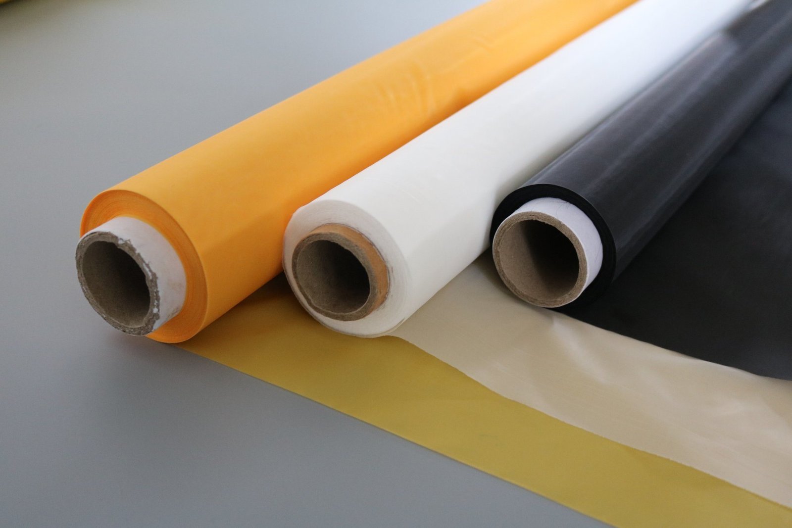 
                High Elasticity 100% Polyester Flat Woven Screen Printing Screen
            