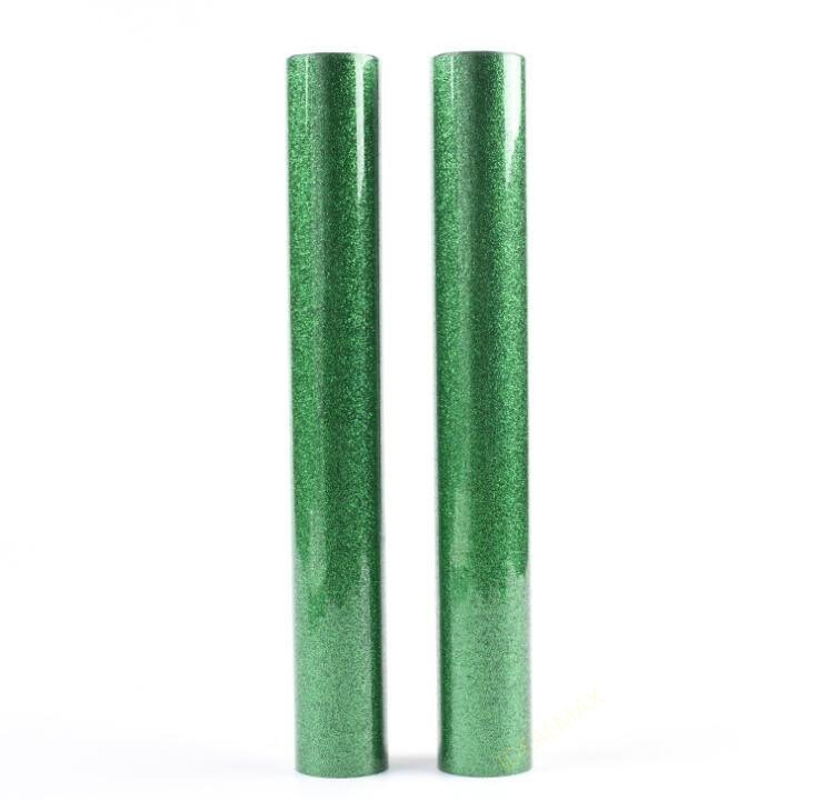 
                PU Glitter Heat Transfer Vinyl Green Color
            