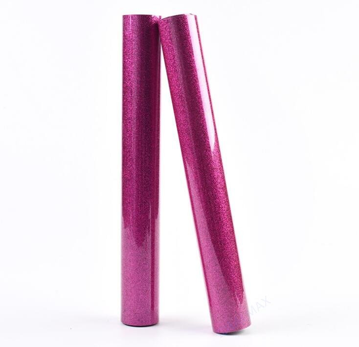 
                PU Glitter Heat Transfer Vinyl Fuchsia
            