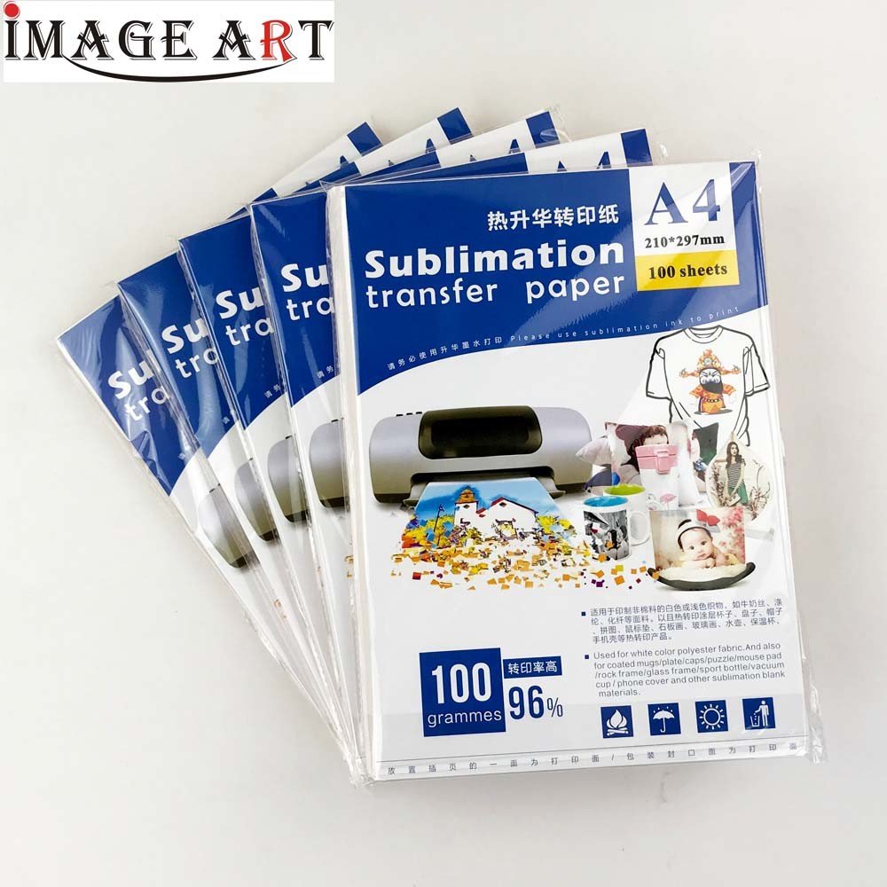 
                A4 Size Sublimation Paper for Light Color Clothes 100 Sheets/Pack 20 Packs/Carton
 